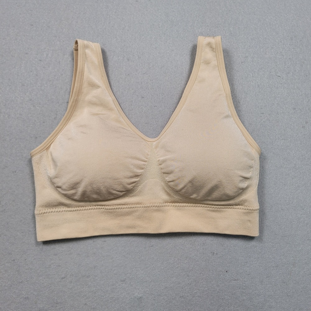 Wacoal B Smooth Bralette Wireless Seamless Bra Tan Nude 34 835275‎